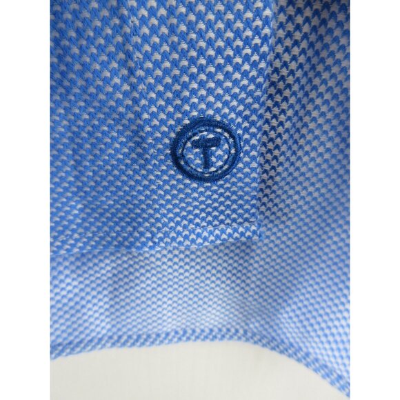 Twillory Shirt 15 Button Up Safe Cotton Printed Non Iron Cotton NWOT - Picture 4 of 12